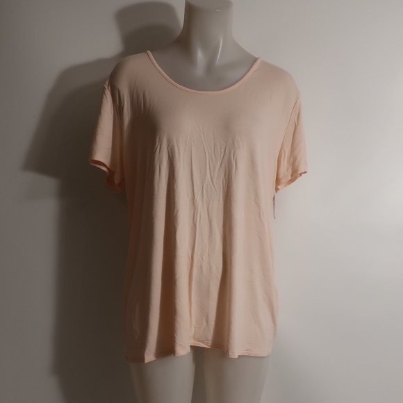 NWT Womens Soma Light Pink T-Shirt XXL * - Picture 1 of 5
